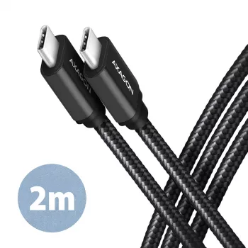 Axagon BUCM3-CM20AB SPEED USB-C <> USB-C 3.2 Gen 1 καλώδιο 2 m