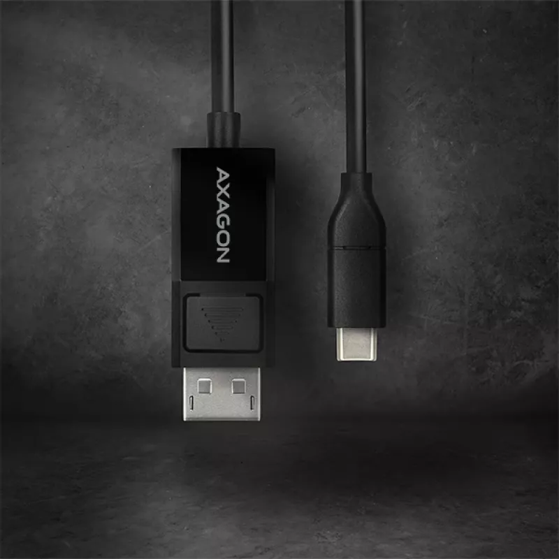 Axagon RVC-DPC USB-C -> DisplayPort καλώδιο 1,8m 4K/60Hz