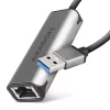 Προσαρμογέας 2.5 Gigabit Ethernet AXAGON ADE-25R — USB Type-C, 10/100/1000/2500 Mbit, 5000 Mbit/s, αλουμίνιο, γκρι