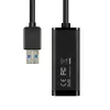 Axagon ADE-SR USB-A Gigabit Ethernet προσαρμογέας, ενσύρματος, USB, Ethernet, 1000 Mbit/s, μαύρο