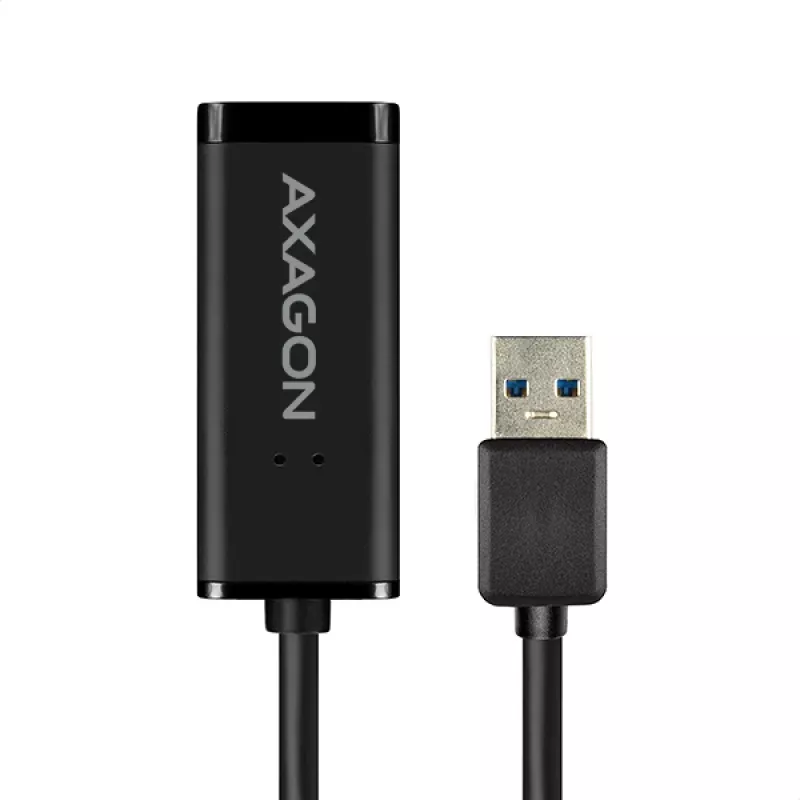Axagon ADE-SR USB-A Gigabit Ethernet προσαρμογέας, ενσύρματος, USB, Ethernet, 1000 Mbit/s, μαύρο