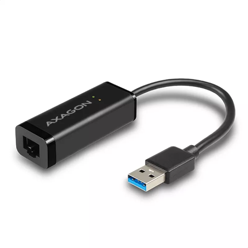 Axagon ADE-SR USB-A Gigabit Ethernet προσαρμογέας, ενσύρματος, USB, Ethernet, 1000 Mbit/s, μαύρο