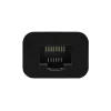Axagon ADE-SRC USB-C Gigabit Ethernet προσαρμογέας, ενσύρματος, USB Type-C, Ethernet, 1000 Mbit/s, μαύρο