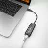 Axagon ADE-SRC USB-C Gigabit Ethernet προσαρμογέας, ενσύρματος, USB Type-C, Ethernet, 1000 Mbit/s, μαύρο