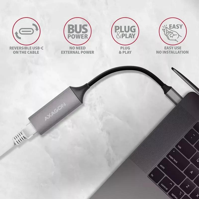 Κάρτα δικτύου Axagon ADE-TRC Ethernet 5000 Mbit/s