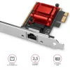 Axagon PCEE-G25 PCIe - 2.5 Gigabit Ethernet Adapter Realtek 8125, PXE, με SP & LP