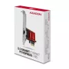 Axagon PCEE-G25 PCIe - 2.5 Gigabit Ethernet Adapter Realtek 8125, PXE, με SP & LP