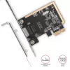 Axagon PCEE-GRF PCIe - Gigabit Ethernet Adapter Realtek 8111F με SP & LP
