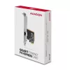 Axagon PCEE-GRF PCIe - Gigabit Ethernet Adapter Realtek 8111F με SP & LP