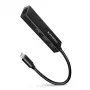 USB-C Hub Axagon HMC-GL3A 3x USB-A Gbit-LAN Μαύρο
