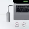 Axagon HMC-5 USB 3.2 Gen 1 Hub, 2x USB-A, HDMI, SD/microSD, PD 100W, καλώδιο USB-C 20 cm