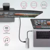Axagon HMC-5 USB 3.2 Gen 1 Hub, 2x USB-A, HDMI, SD/microSD, PD 100W, καλώδιο USB-C 20 cm
