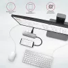 Axagon HMC-5 USB 3.2 Gen 1 Hub, 2x USB-A, HDMI, SD/microSD, PD 100W, καλώδιο USB-C 20 cm