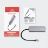 Axagon HMC-5 USB 3.2 Gen 1 Hub, 2x USB-A, HDMI, SD/microSD, PD 100W, καλώδιο USB-C 20 cm