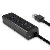 Axagon HUE-S2B 4x USB 3.0 CHARGING Hub, τροφοδοσία μέσω Micro-USB