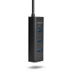 Axagon HUE-S2B 4x USB 3.0 CHARGING Hub, τροφοδοσία μέσω Micro-USB