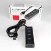 Axagon HUE-S2BL 4x USB 3.0 CHARGING Hub με καλώδιο 1,2 m, τροφοδοσία μέσω Micro-USB