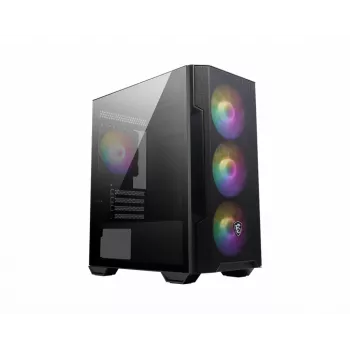 MSI MAG Forge M100R Midi-Tower Μαύρο, διαφανές