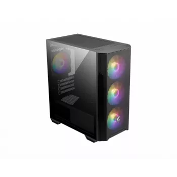 MSI MAG Forge M100R Midi-Tower Μαύρο, διαφανές
