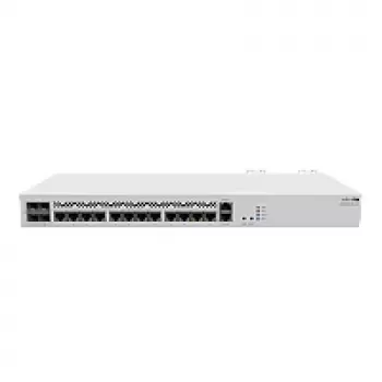 Ενσύρματος Router MikroTik CCR2116-12G-4S+ — 13x Gigabit RJ-45, 4x SFP+, 2000 MHz, DDR4, λευκό