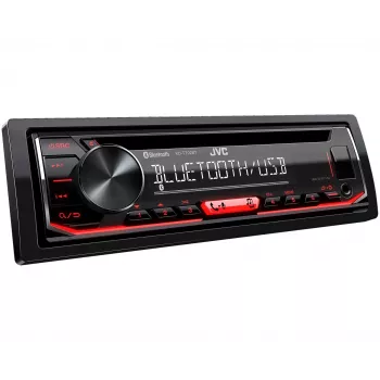 JVC KD-T702BT 1-DIN CD-Receiver, Μαύρο, 1 DIN, 200 W, 50 W, CD, LCD