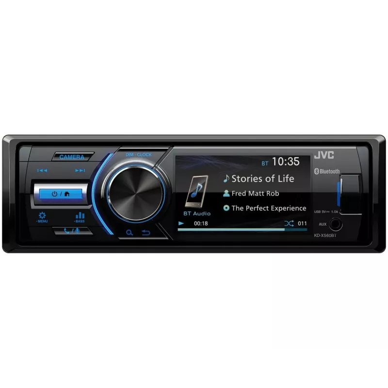 JVC KD-X560BT Μαύρο 180 W Bluetooth