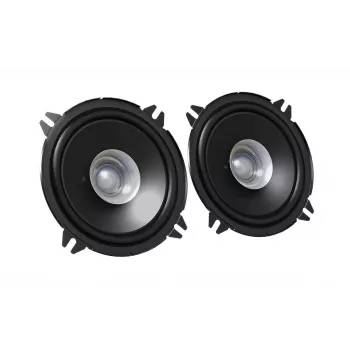 JVC CS-J510X ηχεία αυτοκινήτου, 2 δρόμων, στρογγυλά 13 cm, 250 W μέγ. / 30 W, 4 Ω, κώνος από ανθρακονήματα ενισχυμένος με μαρμαρυγία, βάθος τοποθέτησης 43,5 mm, μαύρα, 2 τεμ.