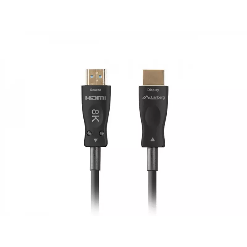 Καλώδιο LANBERG HDMI - M/m V2.1 Optical AOC - 30m Μαύρο