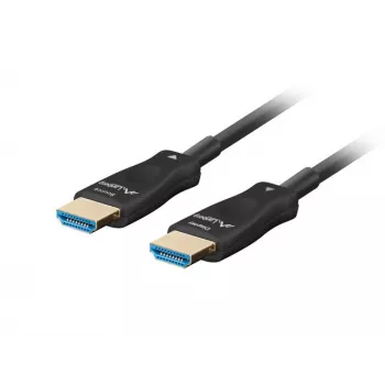 Καλώδιο LANBERG HDMI - Βύσμα/Βύσμα v2.1 Optical AOC - 40m Μαύρο