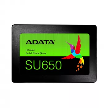 SSD 2,5 ιντσών SATA-III ADATA SU650 1 TB – 520 MB/s ανάγνωση, 450 MB/s εγγραφή, 3D-NAND, 2,5 ίντσες