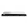 QNAP TS-464U NAS Rack (1U) Intel® Celeron® N5095 8 GB DDR4 0 TB QNAP Turbo System Αλουμίνιο, Μαύρο