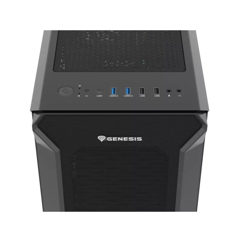 GENESIS Irid 505F Midi Tower Μαύρο