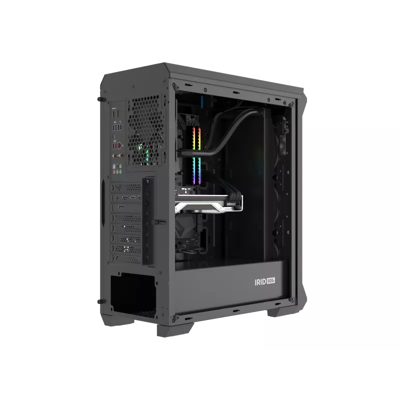 GENESIS Irid 505F Midi Tower Μαύρο