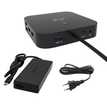 i-tec USB-C HDMI Dual DP Docking Station με Power Delivery 100 W + Universal Φορτιστής 100 W