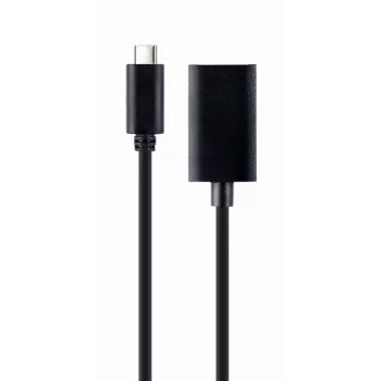 Καλώδιο προσαρμογέα GEMBIRD USB Type-C σε DisplayPort, 4K, 15 cm, Μαύρο
