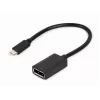 Καλώδιο προσαρμογέα GEMBIRD USB Type-C σε DisplayPort, 4K, 15 cm, Μαύρο
