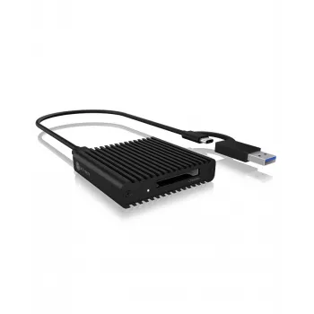ICY BOX IB-CR404-C31 Αναγνώστης καρτών Μαύρο