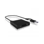 ICY BOX IB-CR404-C31 Αναγνώστης καρτών Μαύρο
