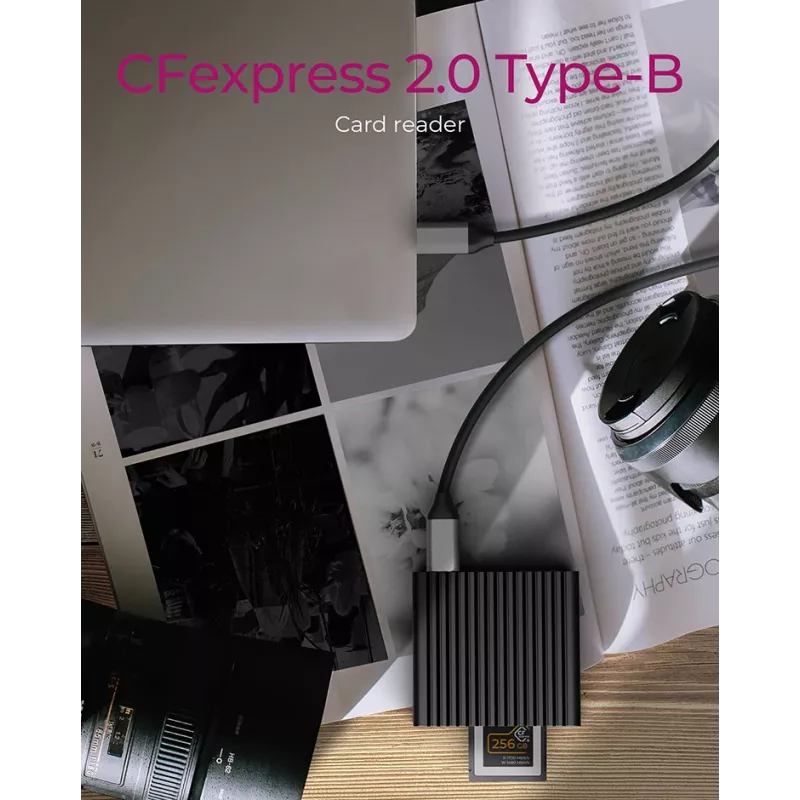 ICY BOX IB-CR404-C31 Αναγνώστης καρτών Μαύρο