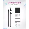 ICY BOX IB-CR404-C31 Αναγνώστης καρτών Μαύρο