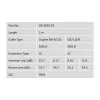 DIGITUS Καλώδιο Patch Οπτικών Ινών, LC σε SC OS2, Singlemode 9/125 µm, Duplex, Μήκος 1 m
