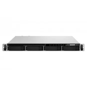QNAP TS-h987XU-RP NAS Rack (1U) Intel Xeon E E-2334 16 GB DDR4 QuTS hero Black, Ασημί
