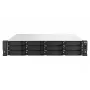 QNAP TS-h1887XU-RP NAS Rack (2U) Intel Xeon E E-2334 16 GB DDR4 0 TB QuTS hero Black, Λευκό