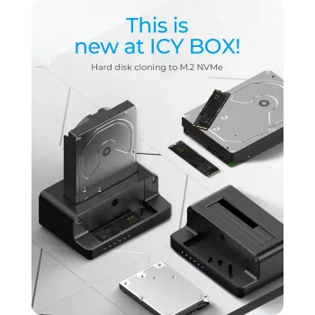ICY BOX IB-2914MSCL-C31 USB 3.2 Gen 2 (3.1 Gen 2) Type-C Μαύρο