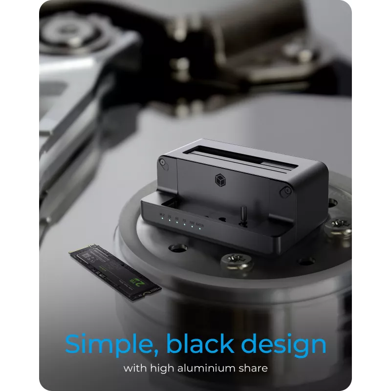 ICY BOX IB-2914MSCL-C31 USB 3.2 Gen 2 (3.1 Gen 2) Type-C Μαύρο