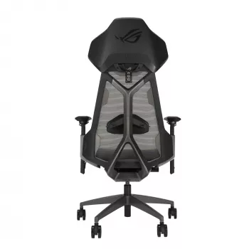 Καρέκλα gaming ASUS ROG Destrier Ergo με πλέγμα, πλάτη mesh, μαύρη, 720mm 840mm 134cm