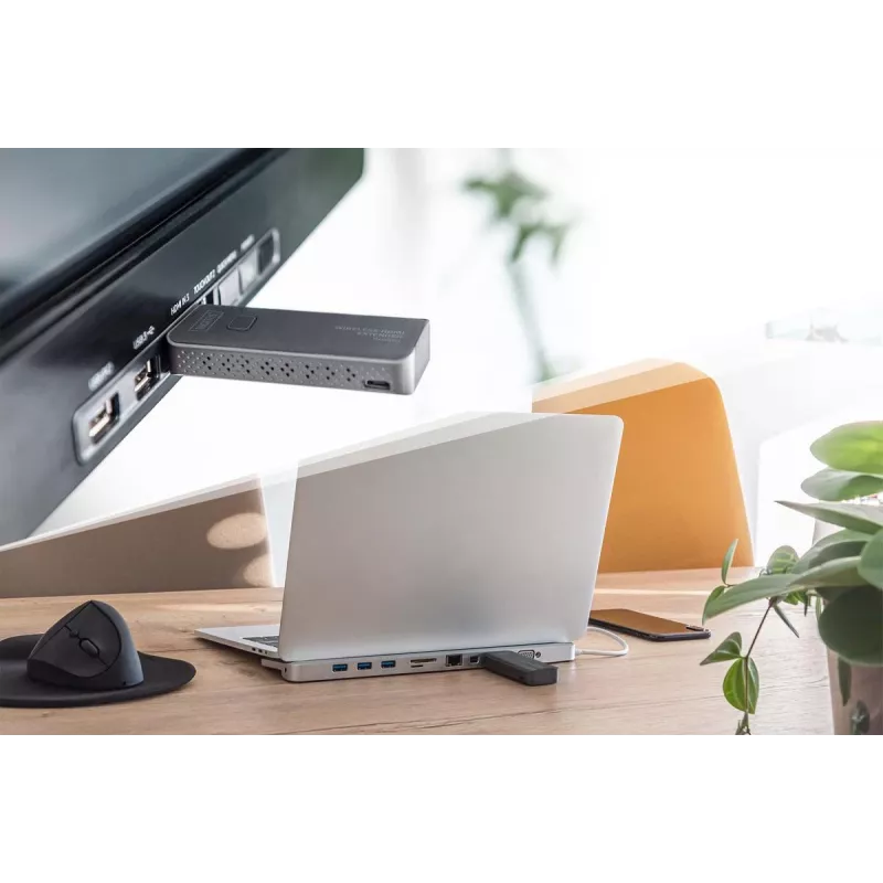 DIGITUS Ασύρματο σετ επέκτασης HDMI, 50m Dongle, 1 σε 1, Full HD