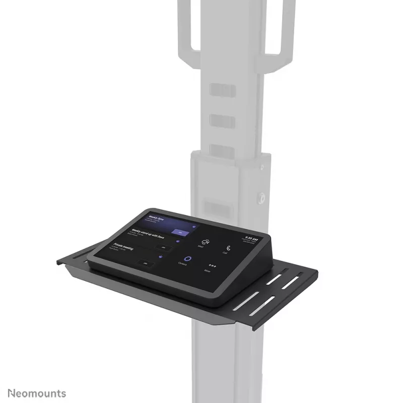 Neomounts Select AFLS-825BL1 κιτ βίντεο και πολυμέσων (ράφι κάμερας, ράφι AV, προσαρμογέας Logitech Rally Bar (Mini)) για FL50S-825BL1, έως 9 kg, ατσάλι, μαύρο