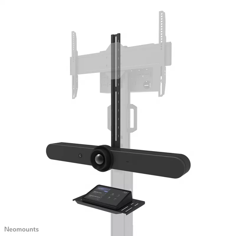 Neomounts Select AFLS-825BL1 κιτ βίντεο και πολυμέσων (ράφι κάμερας, ράφι AV, προσαρμογέας Logitech Rally Bar (Mini)) για FL50S-825BL1, έως 9 kg, ατσάλι, μαύρο