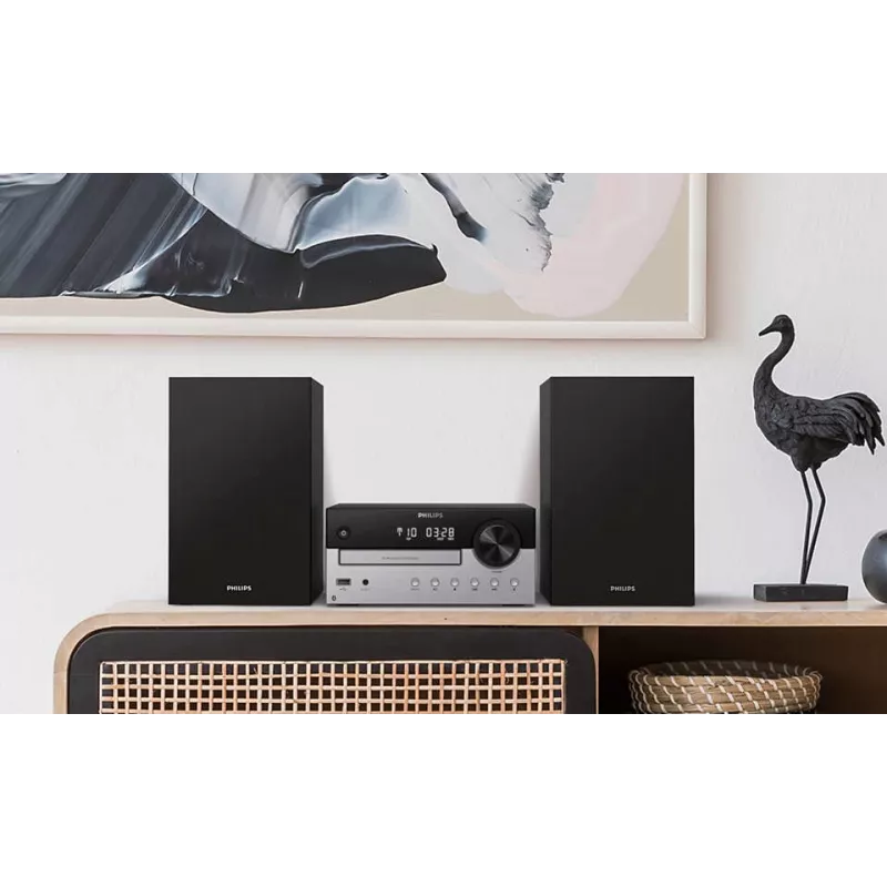 Philips TAM4205 μικροσύστημα Hi-Fi 60 W μαύρο, ασημί
